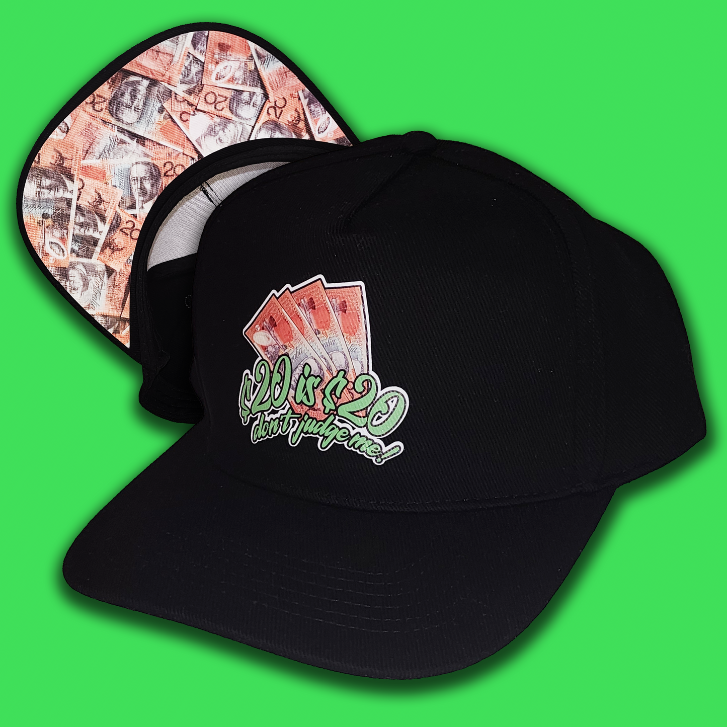 TWENTY DOLLARS IS TWENTY DOLLARS SNAPBACK