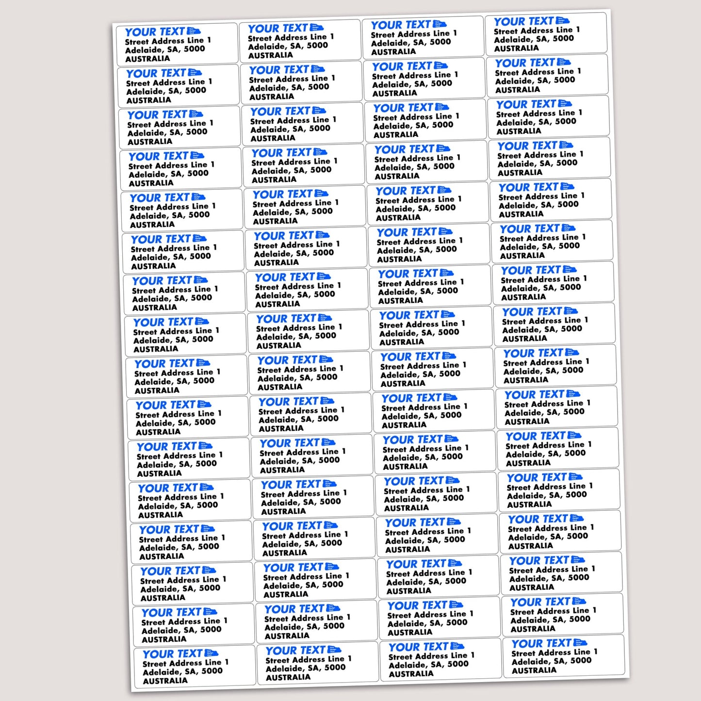 ENVELOPE RETURN ADDRESS STICKERS