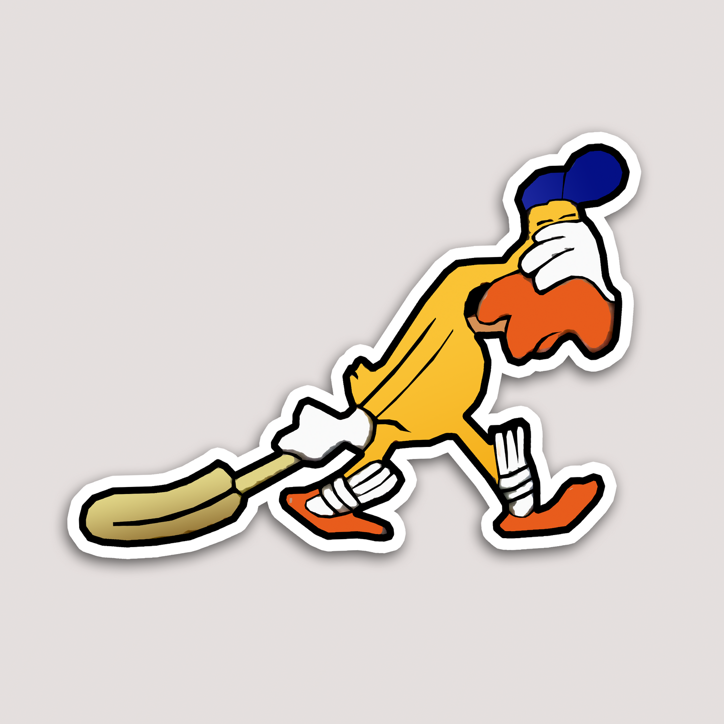GOLDEN DUCK STICKER