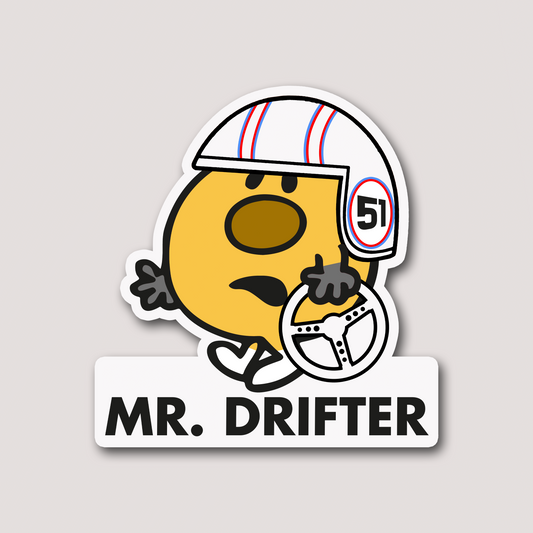 MR DRIFTER STICKER