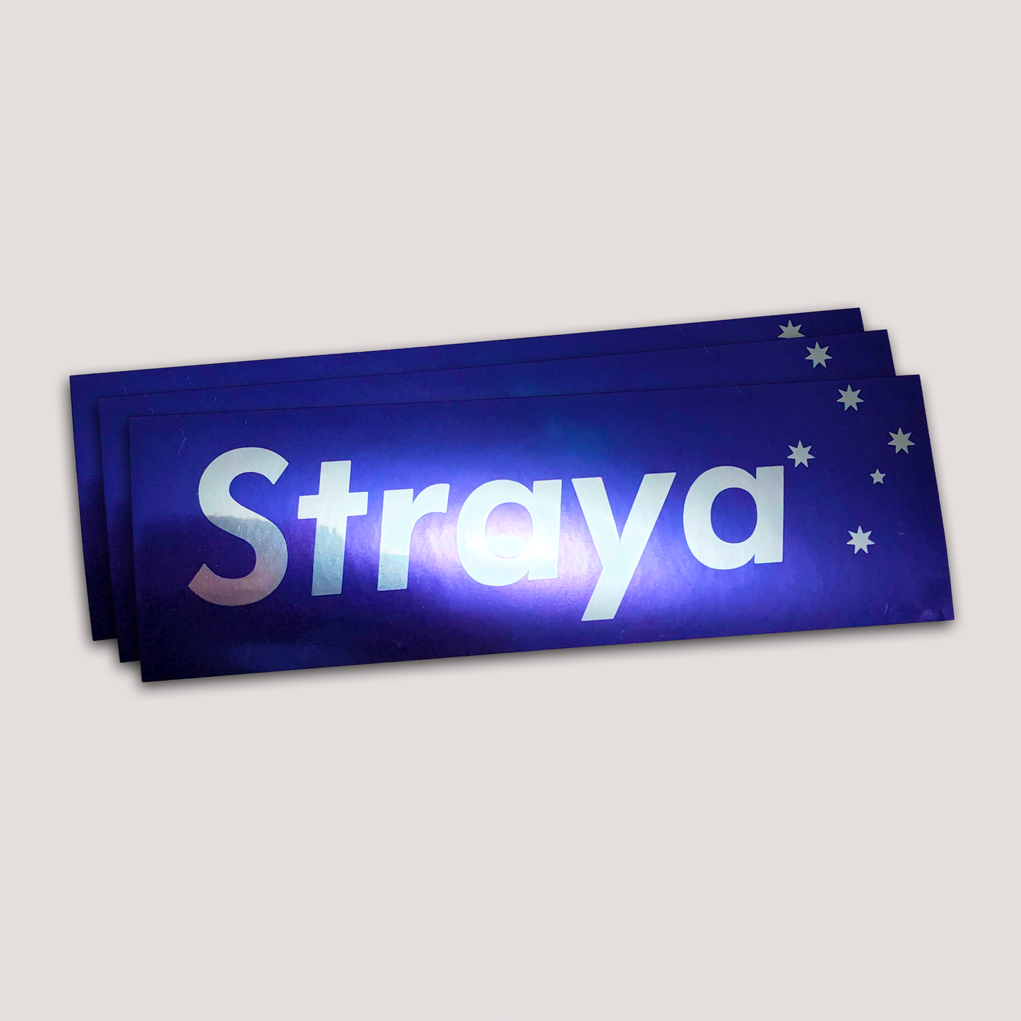 CHROME SQUARE STICKERS