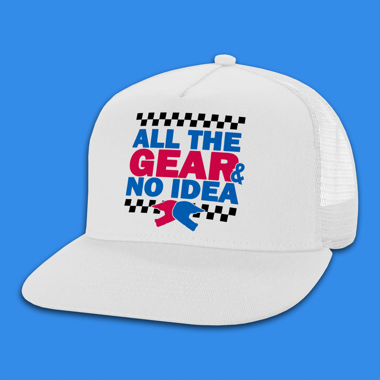 ALL THE GEAR & NO IDEA MESH SNAPBACK