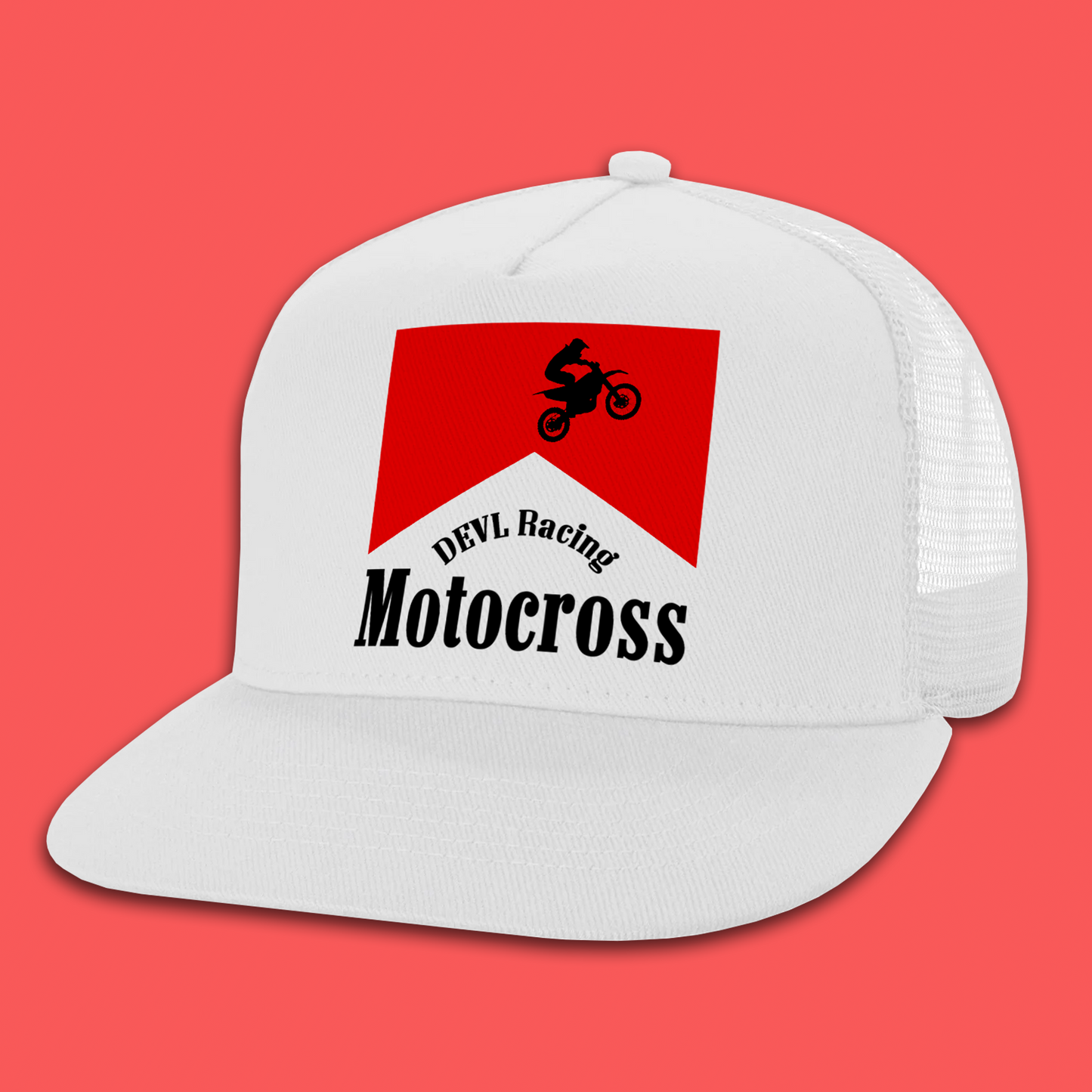 DEVL RACING MOTOCROSS MESH SNAPBACK