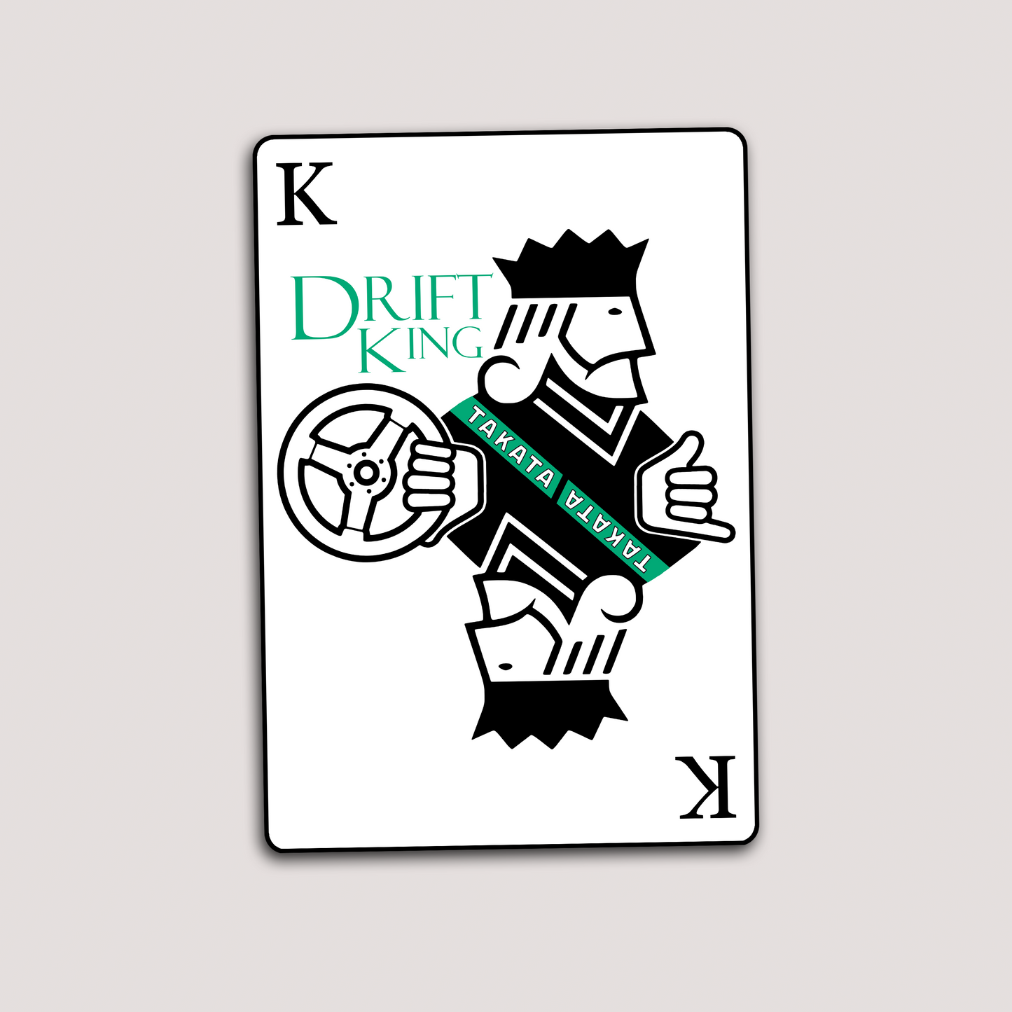 DRIFT KING STICKER