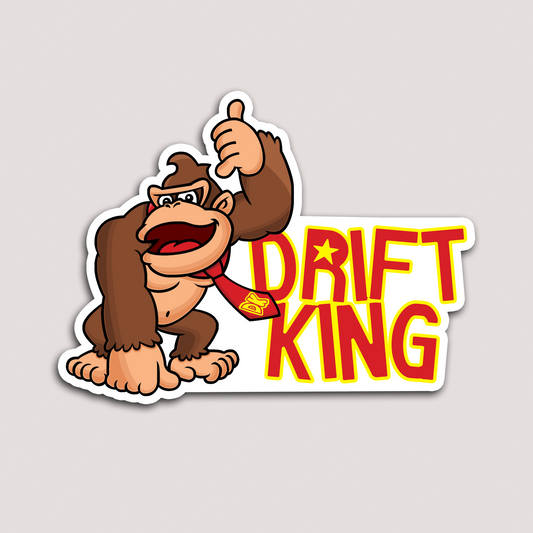 DRIFT KING DONKEY KONG STICKER