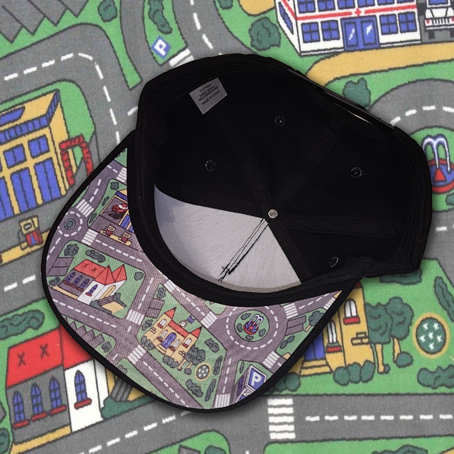 GREW UP ON THE STREETS SNAPBACK