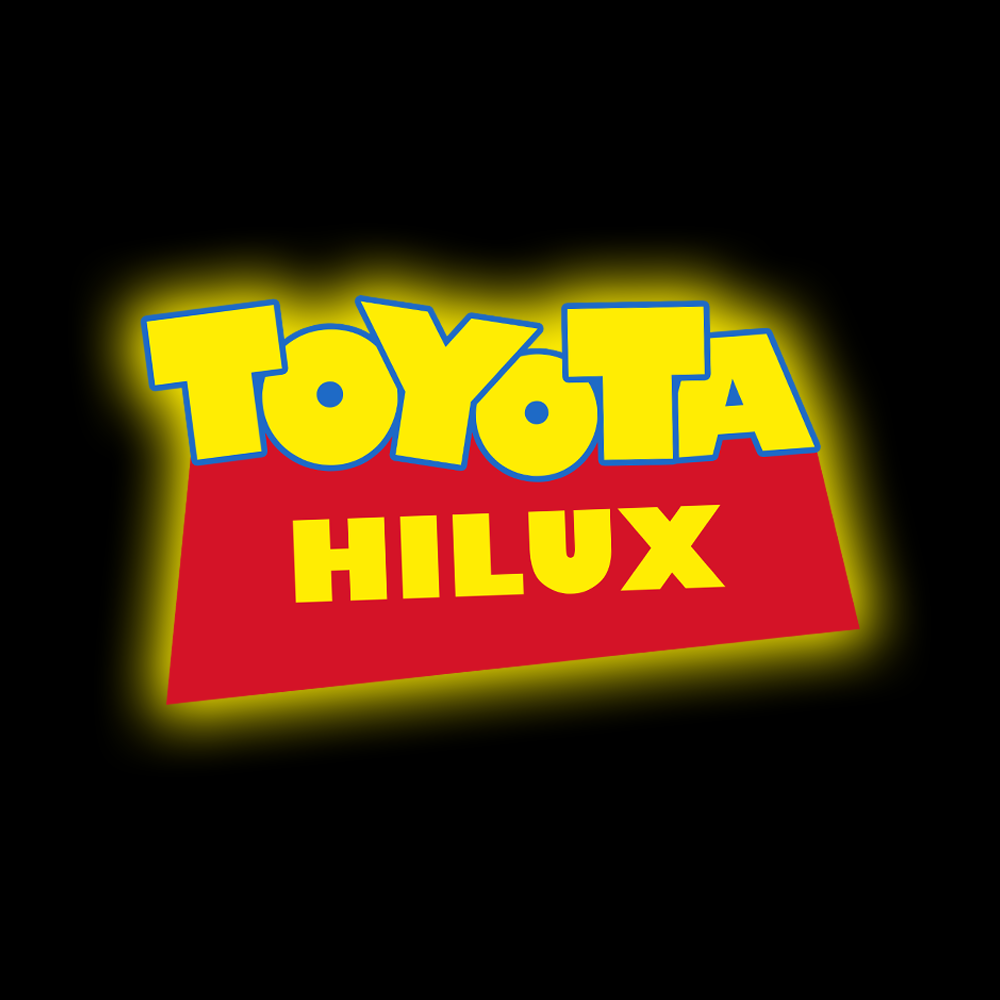 TOYOTA HILUX 4X4 STICKER
