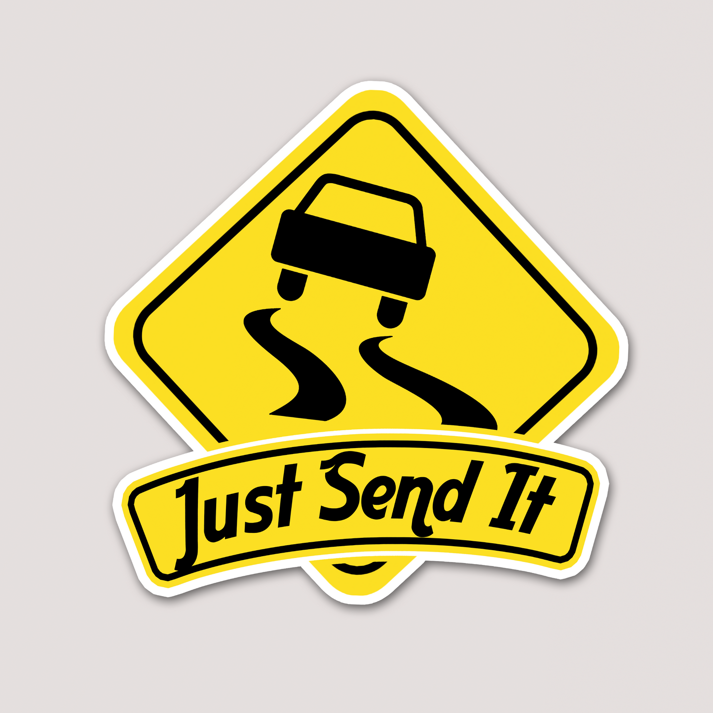 JUST SEND IT STICKER