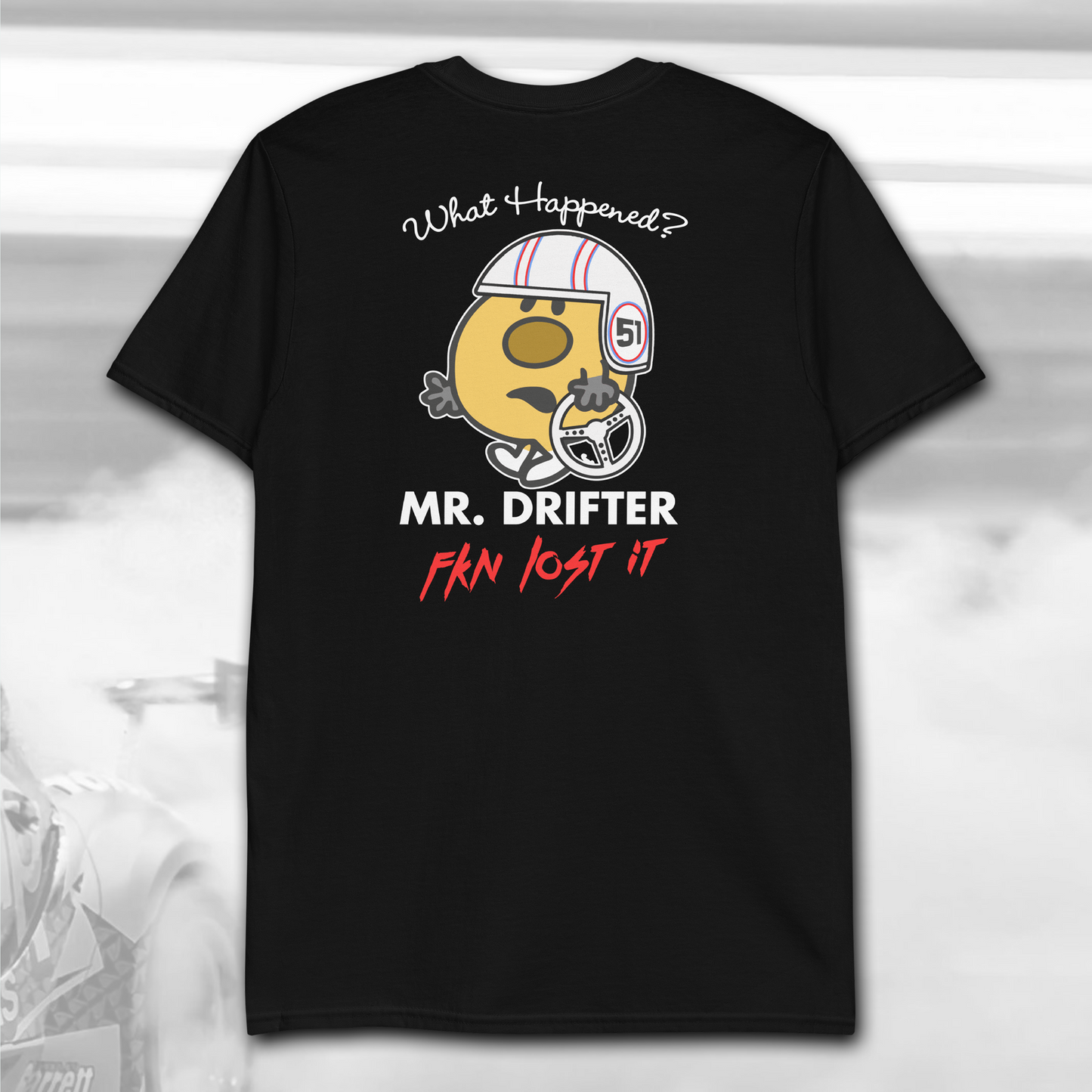 MR DRIFTER BLACK T-SHIRT