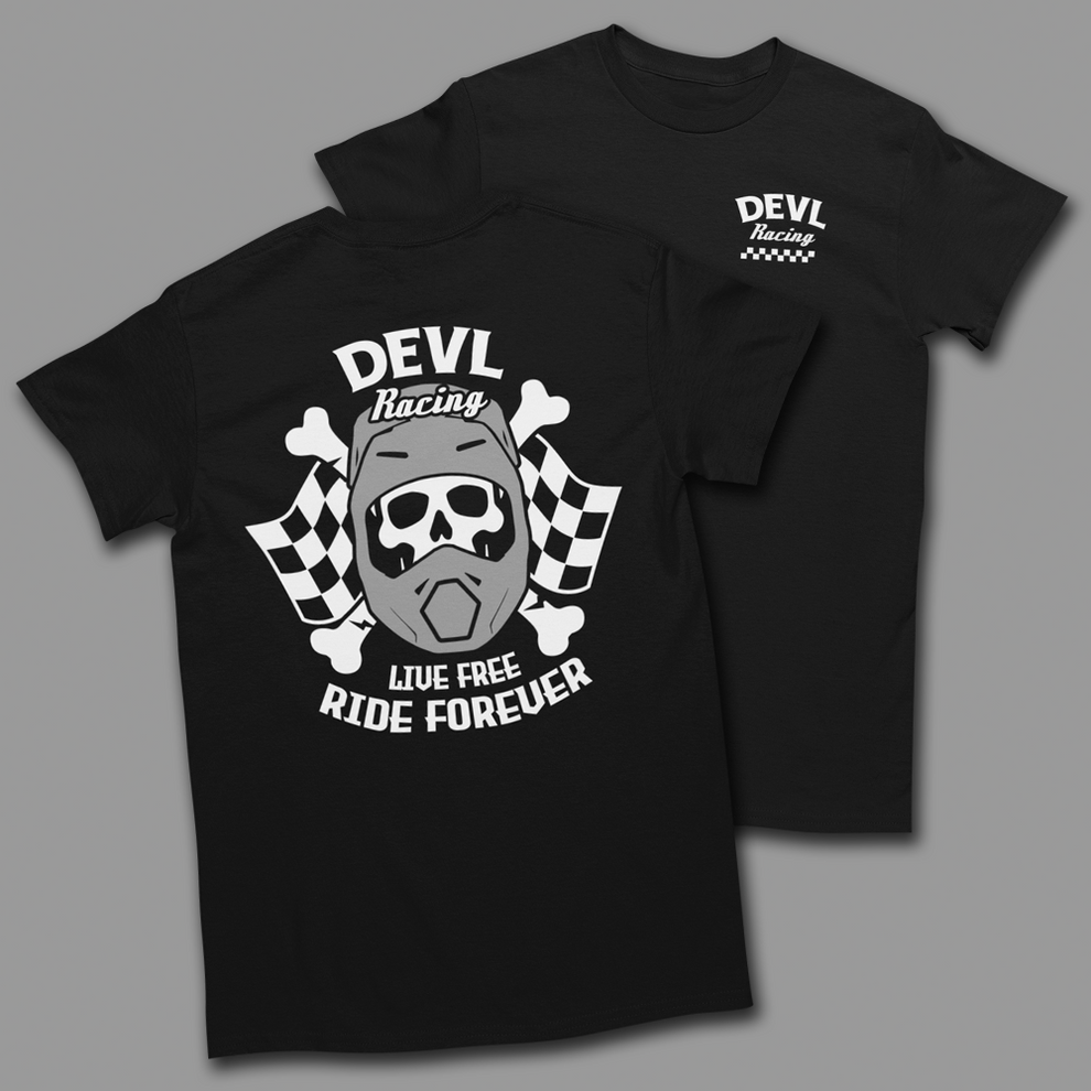 DEVL RACING RIDE FOREVER YOUTH T-SHIRT