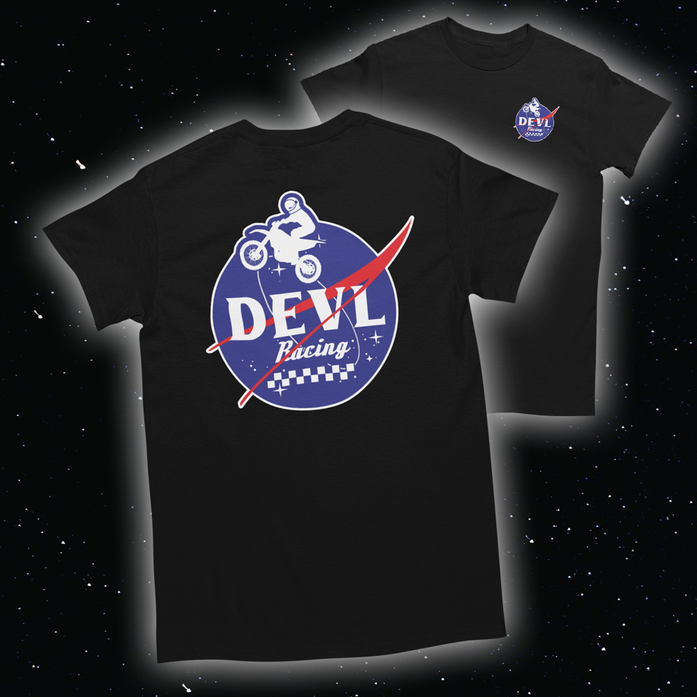 DEVL RACING OUTER SPACE T-SHIRT