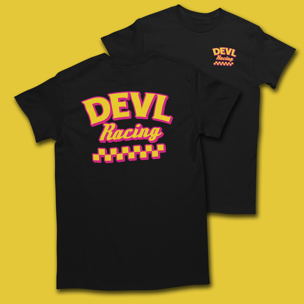 DEVL RACING RETRO T-SHIRT