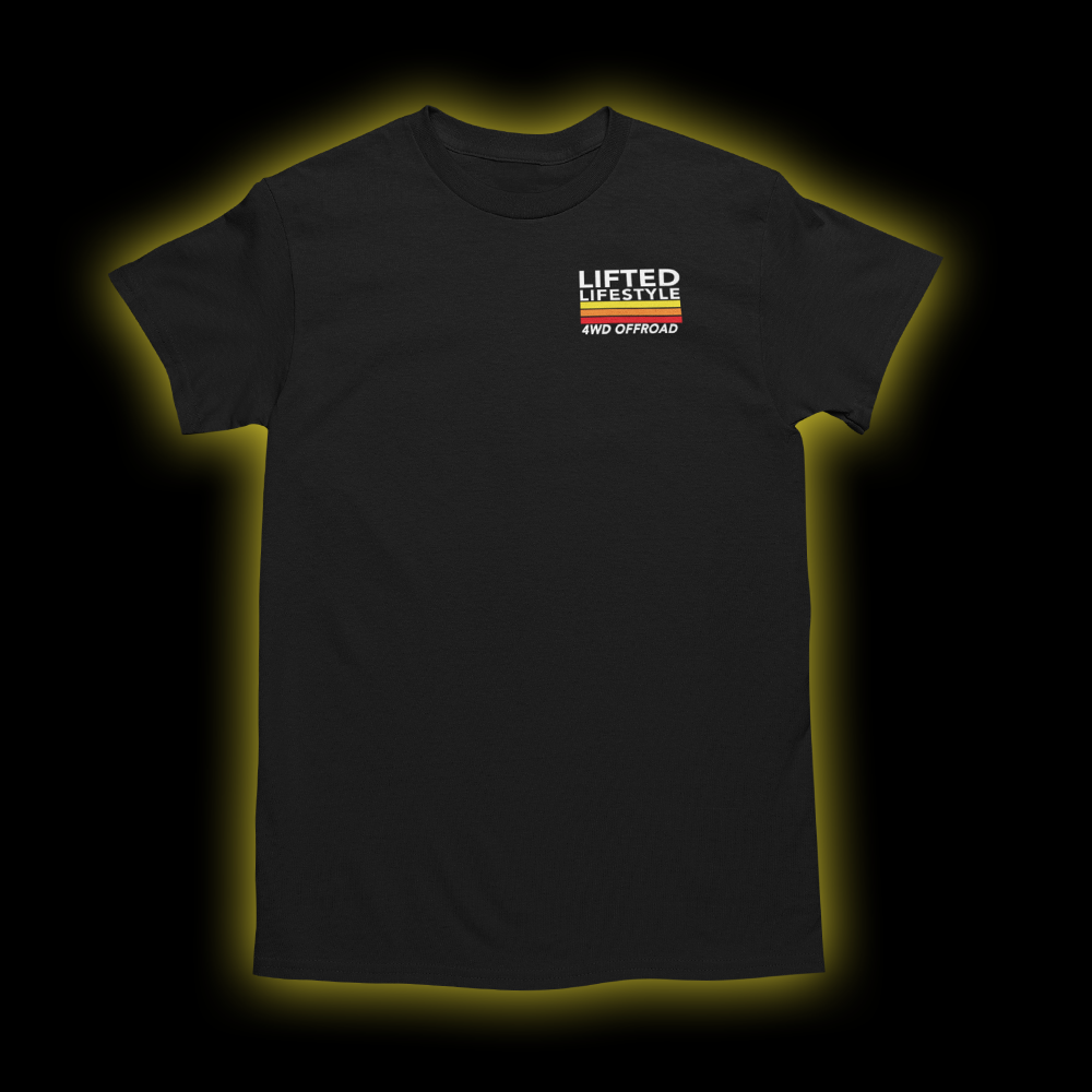 LIFTED LIFESTYLE RETRO 4WD T-SHIRT