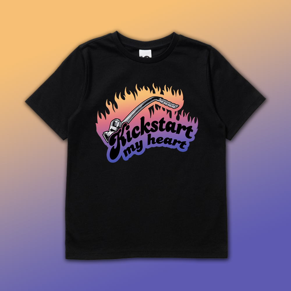 KICKSTART MY HEART KIDS T-SHIRT