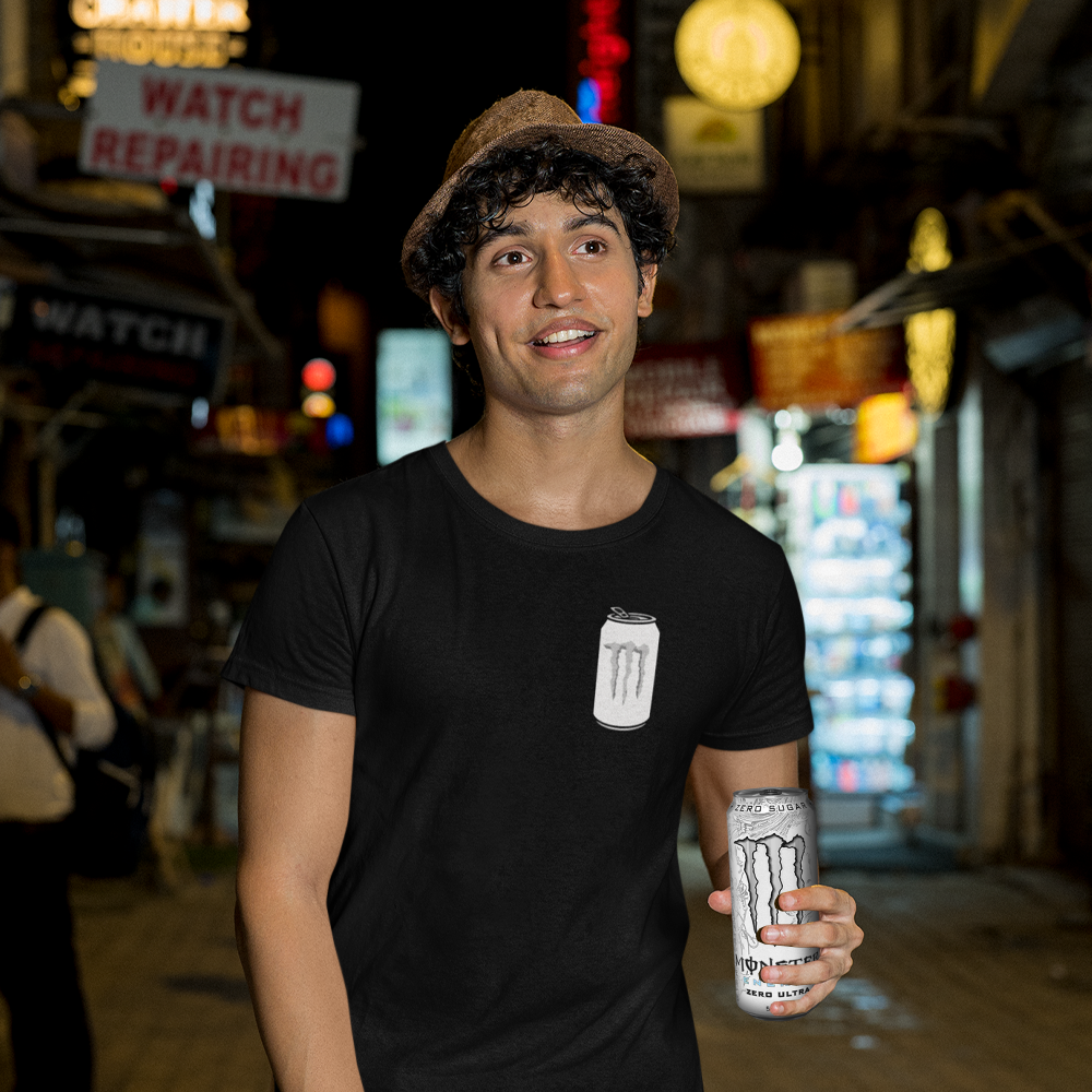 WHITE MONSTER T-SHIRT