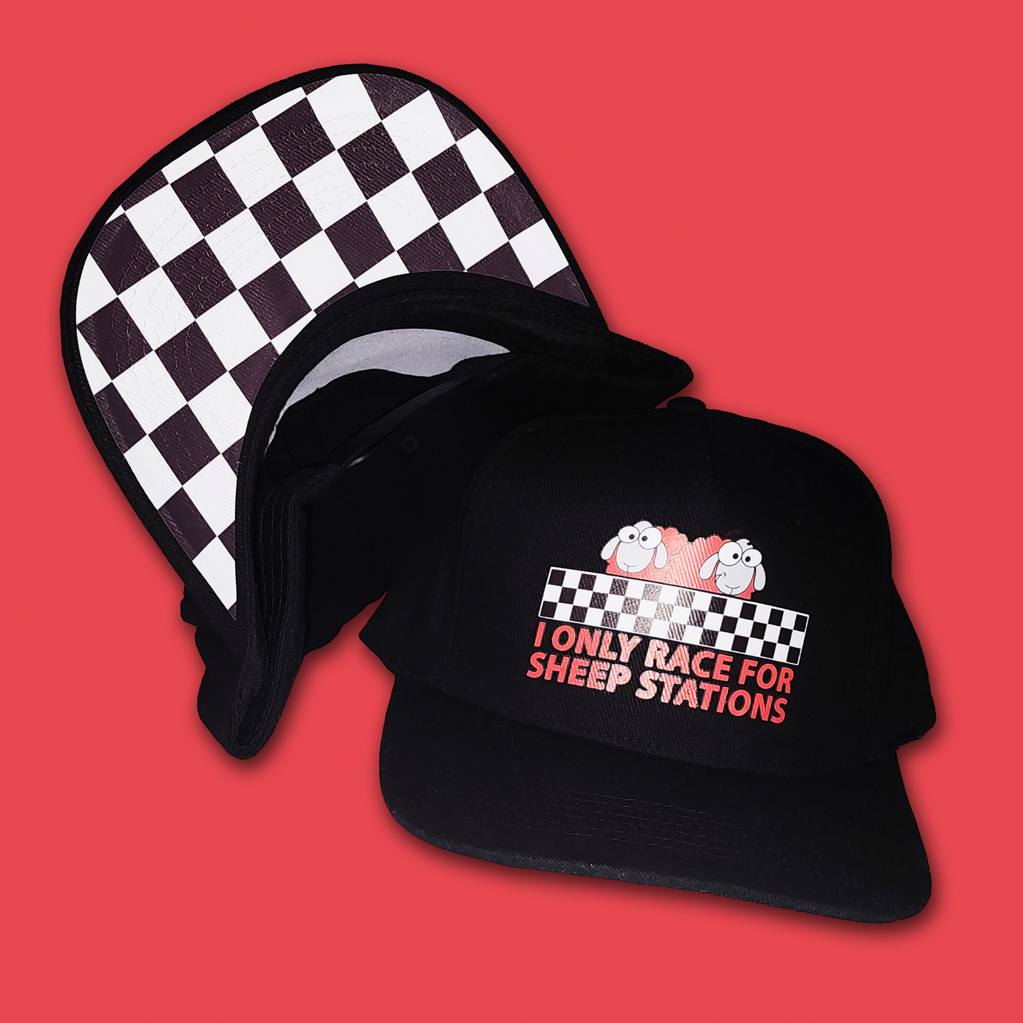 RACING FOR SHEEP STATIONS SNAPBACK