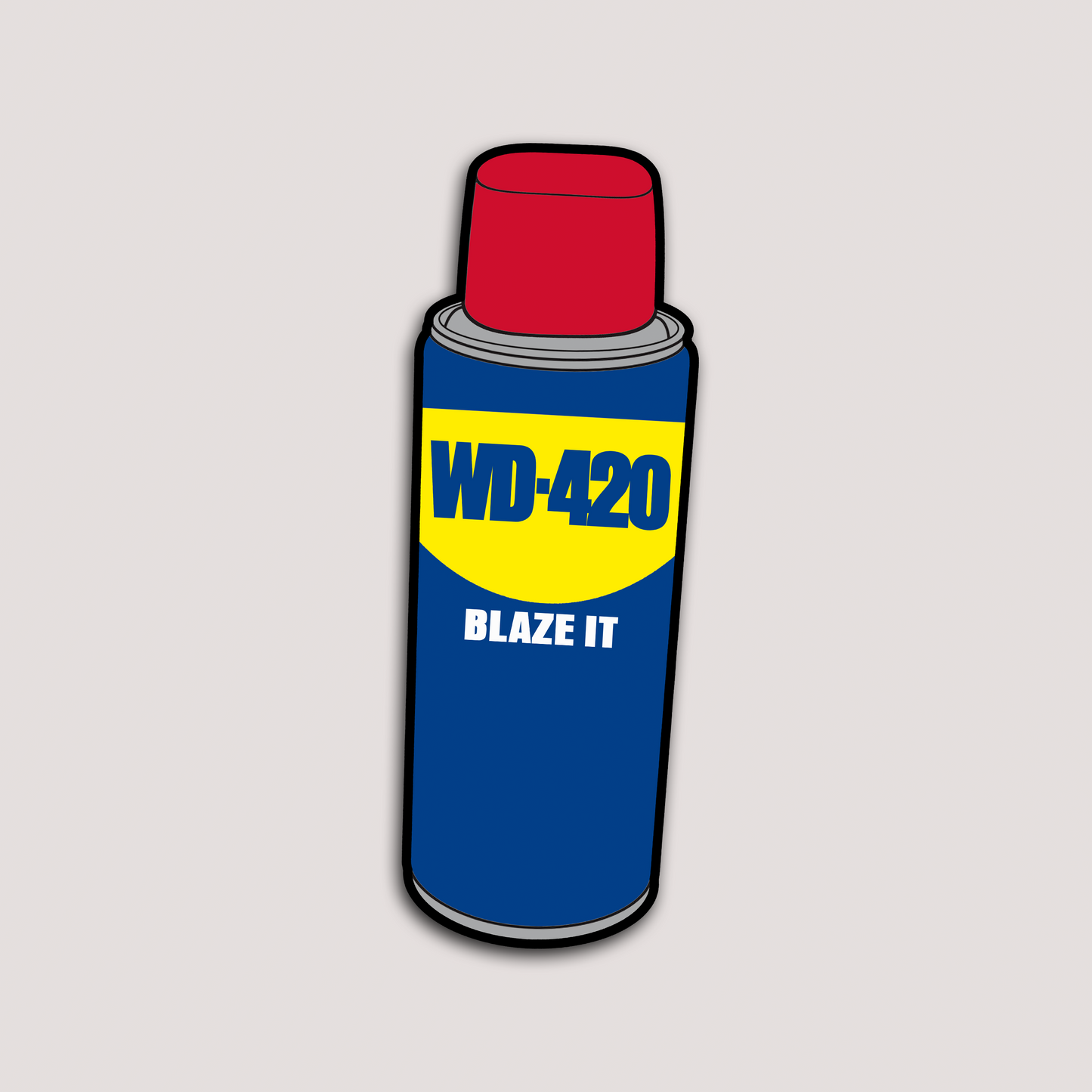 WD-420 BLAZE IT STICKER