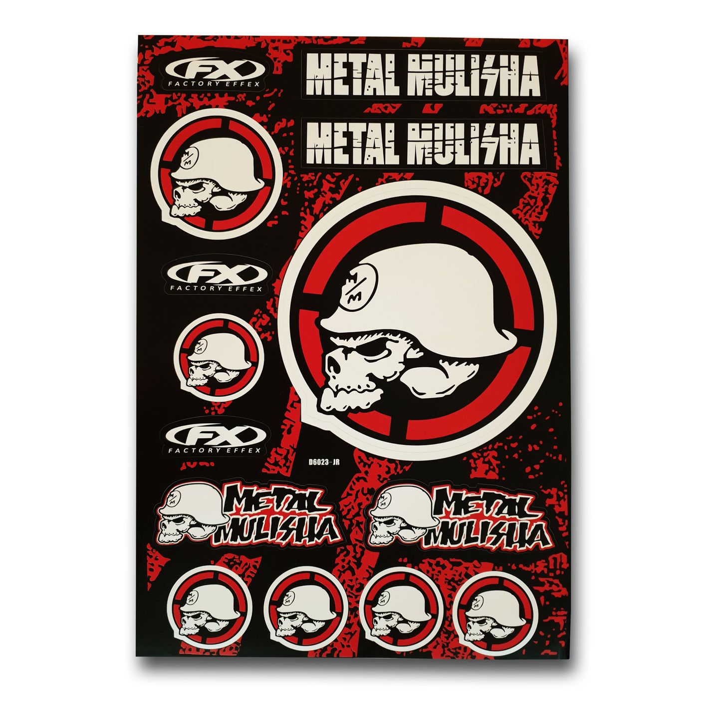 METAL MULISHA STICKER SHEET