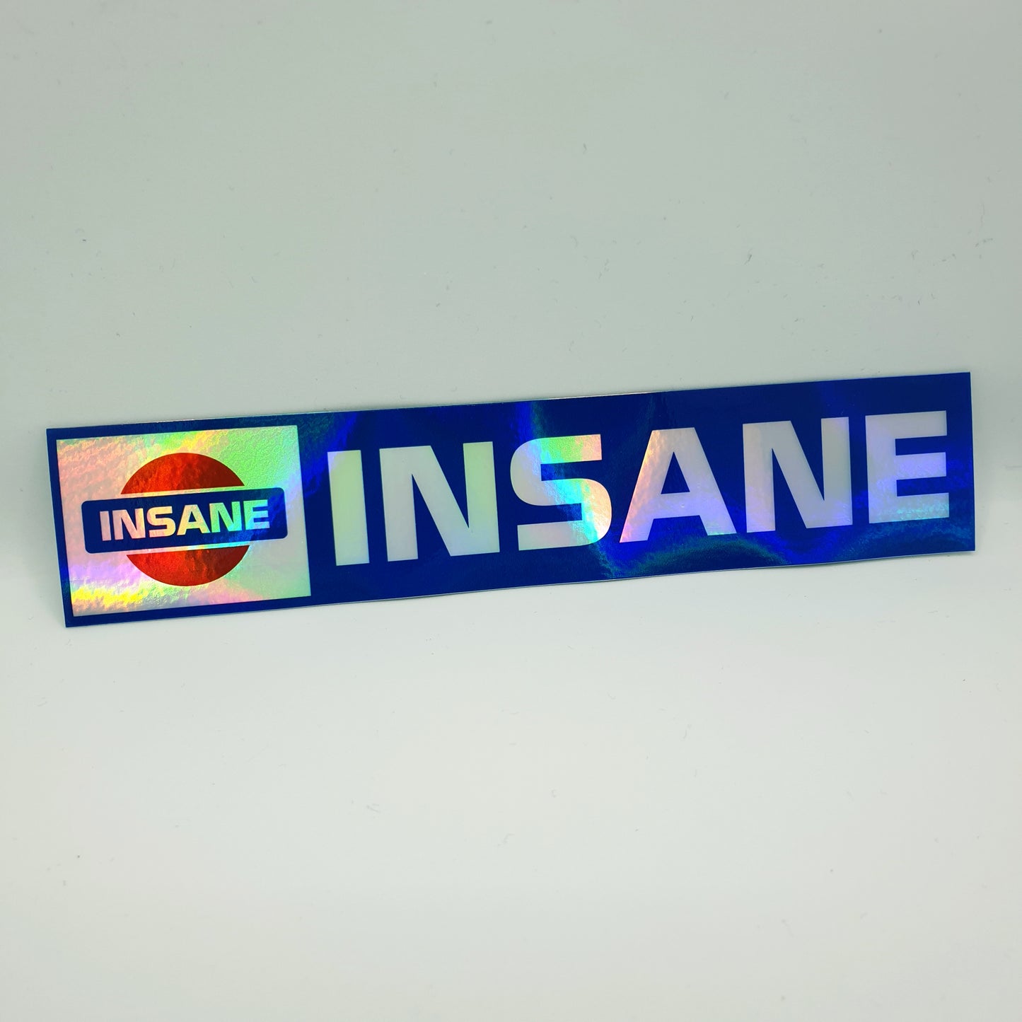 HOLOGRAPHIC INSANE NISSAN STICKER