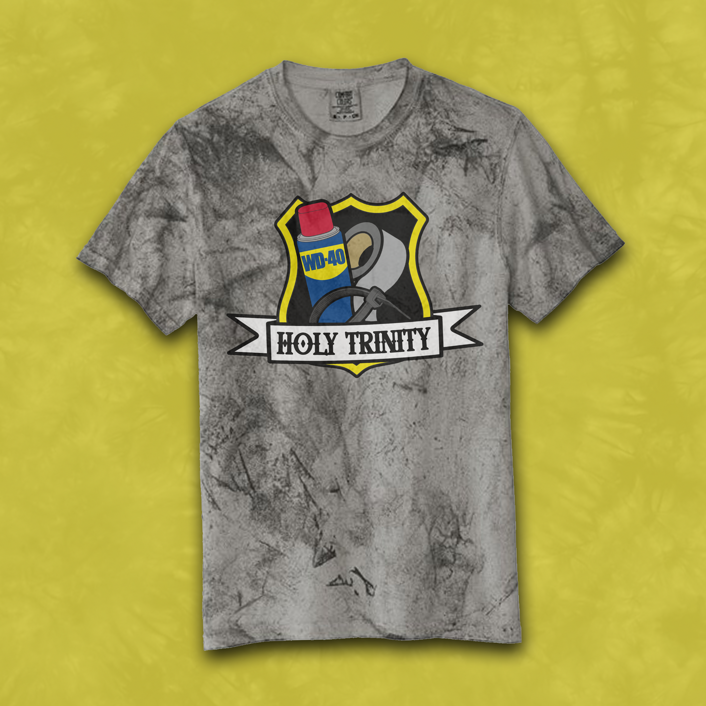 HOLY TRINITY TIE DYE T-SHIRT