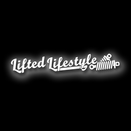 LIFTED LIFESTYLE WINDOW BANNER STICKER