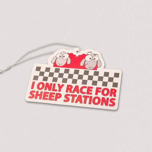 RACING FOR SHEEP STATIONS AIR FRESHENER