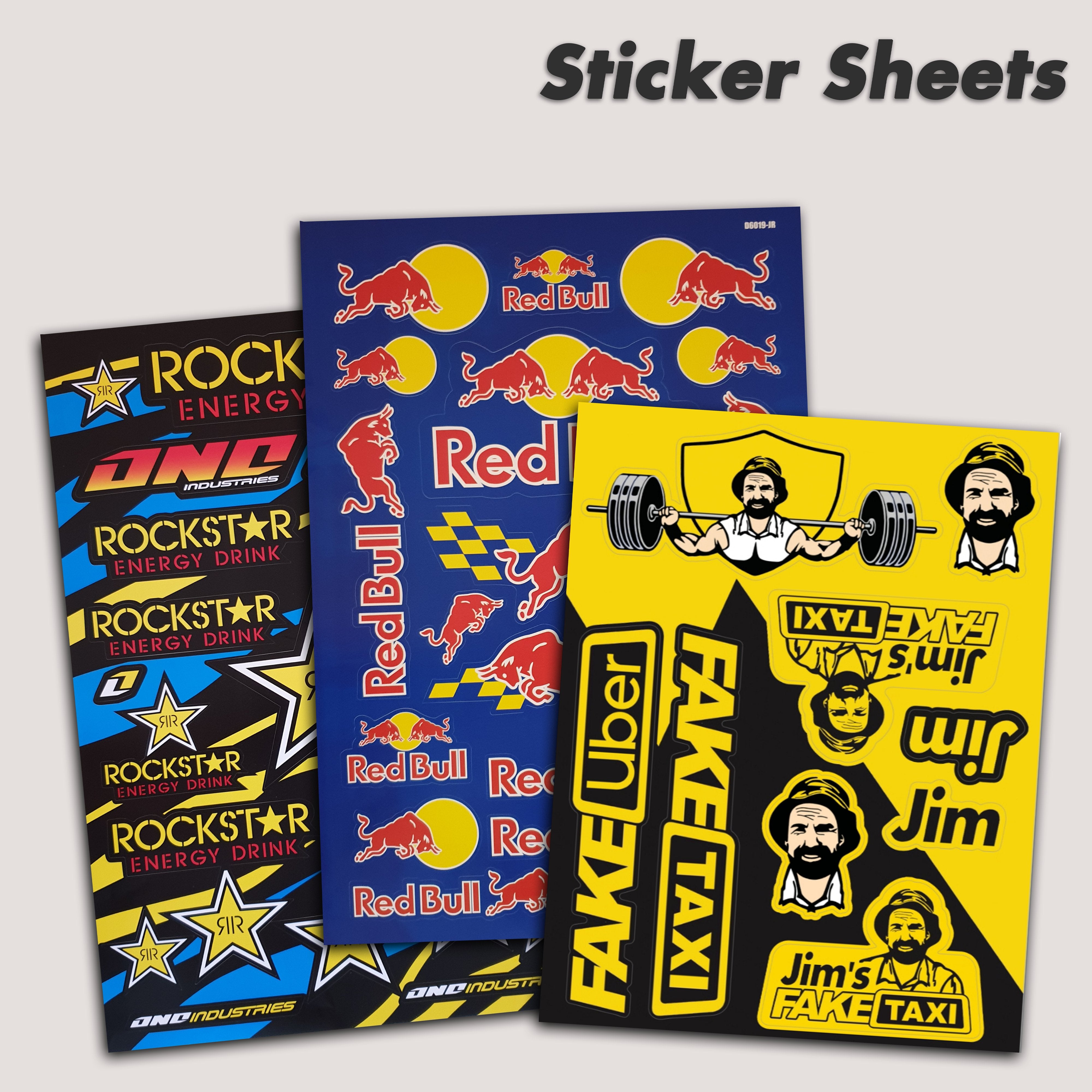 Sticker Sheat STICKER SHEETS – DEVL Designs Australia