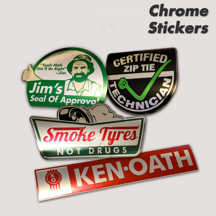 Cromex Sticker Chrome Stickers – DEVL Designs Australia