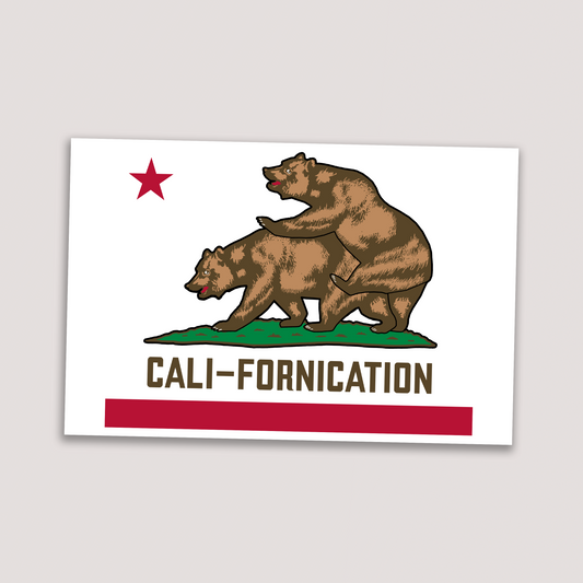 CALIFORNICATION STICKER