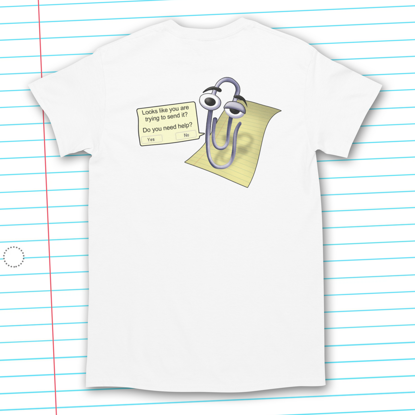 CLIPPY SEND IT T-SHIRT