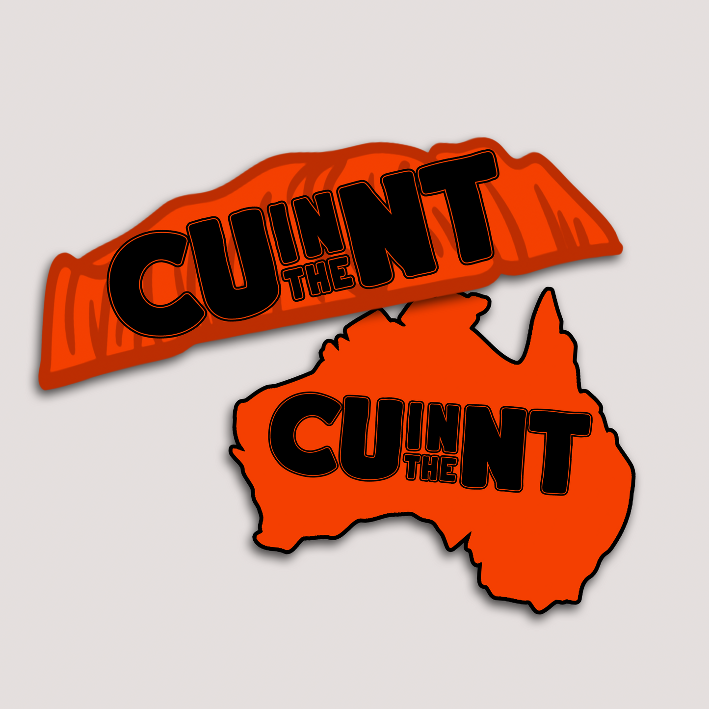 CU IN THE NT STICKER PACK