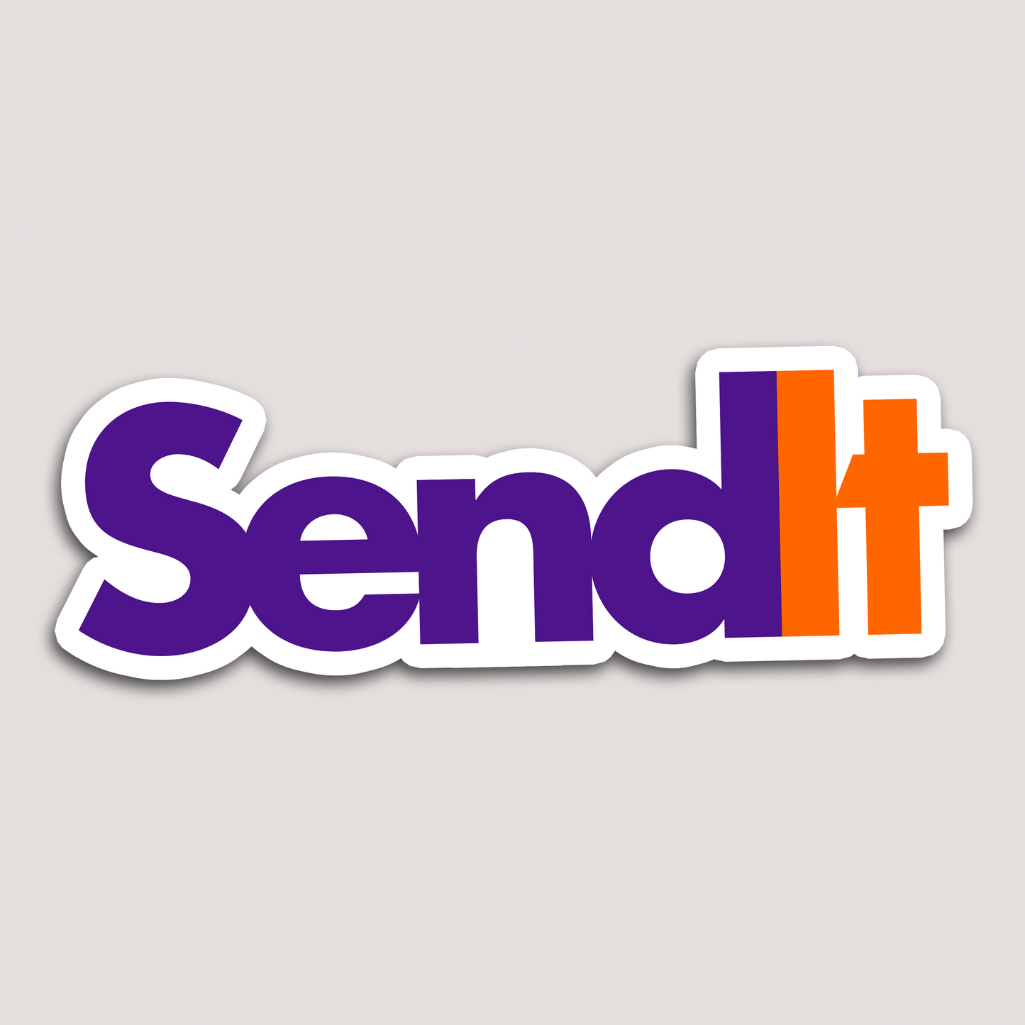 SEND IT GLOBAL STICKER