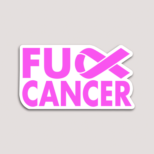 FU CANCER STICKER