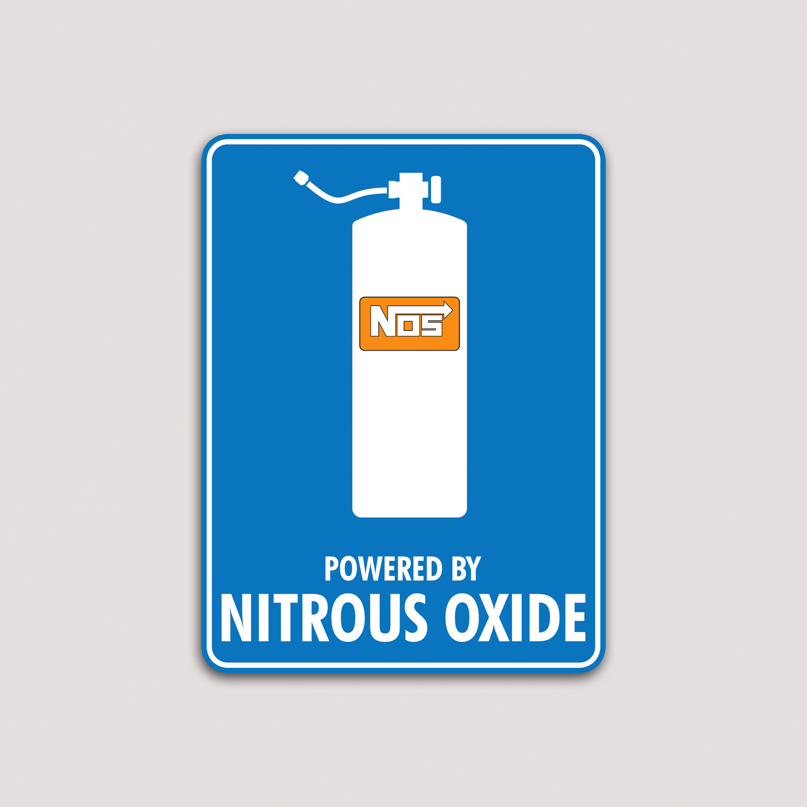 NITROUS OXIDE NOS STICKER DEVL Designs Australia