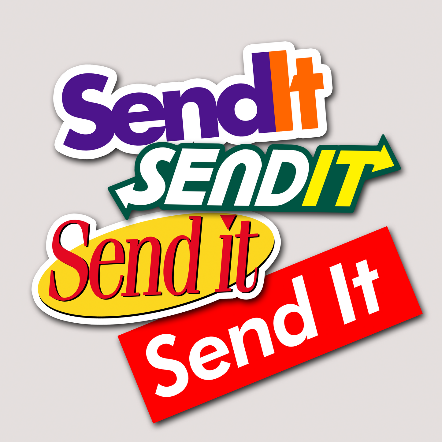 SEND IT STICKER PACK