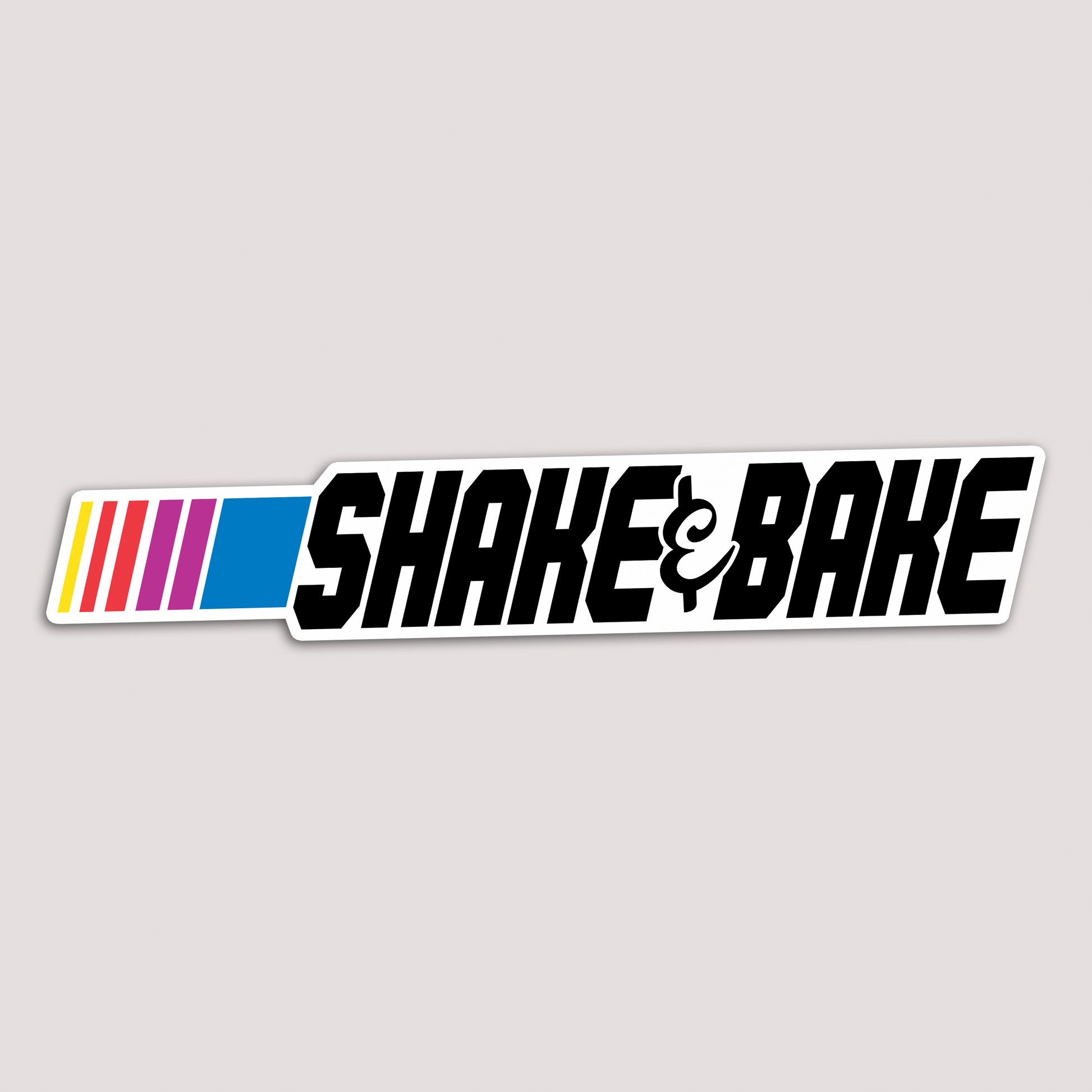 SHAKE AND BAKE STICKER – DEVL Designs Australia