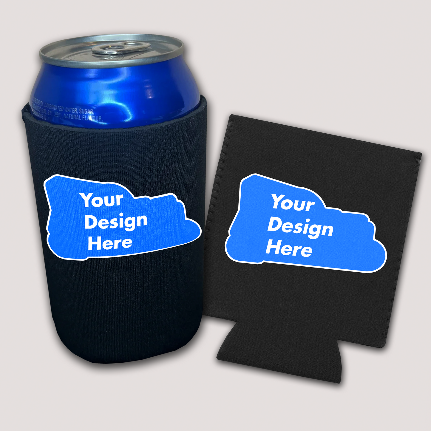 Custom Printed HTV Stubby Holders