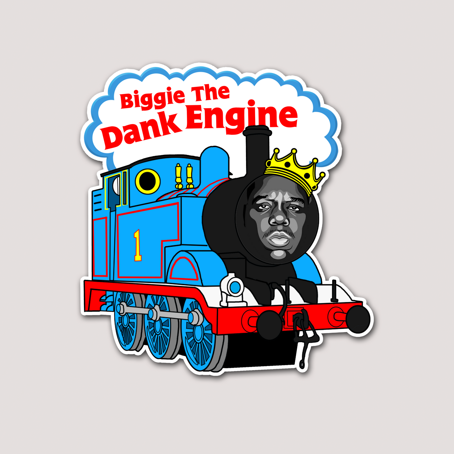 DANK ENGINE STICKER