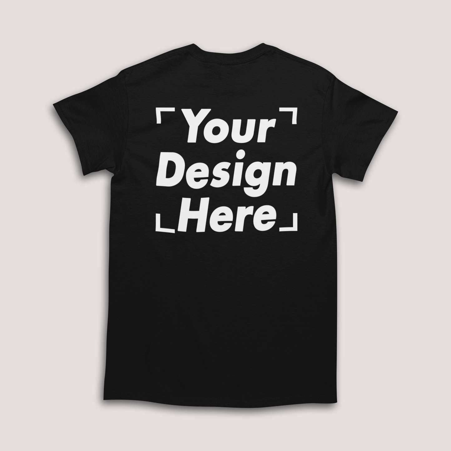 CUSTOM PRINTED T-SHIRTS - SMALL FRONT + BACK HTV DESIGN