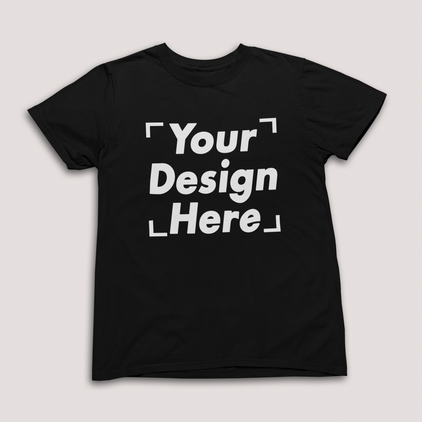 CUSTOM PRINTED T-SHIRTS - LARGE FRONT HTV DESIGN