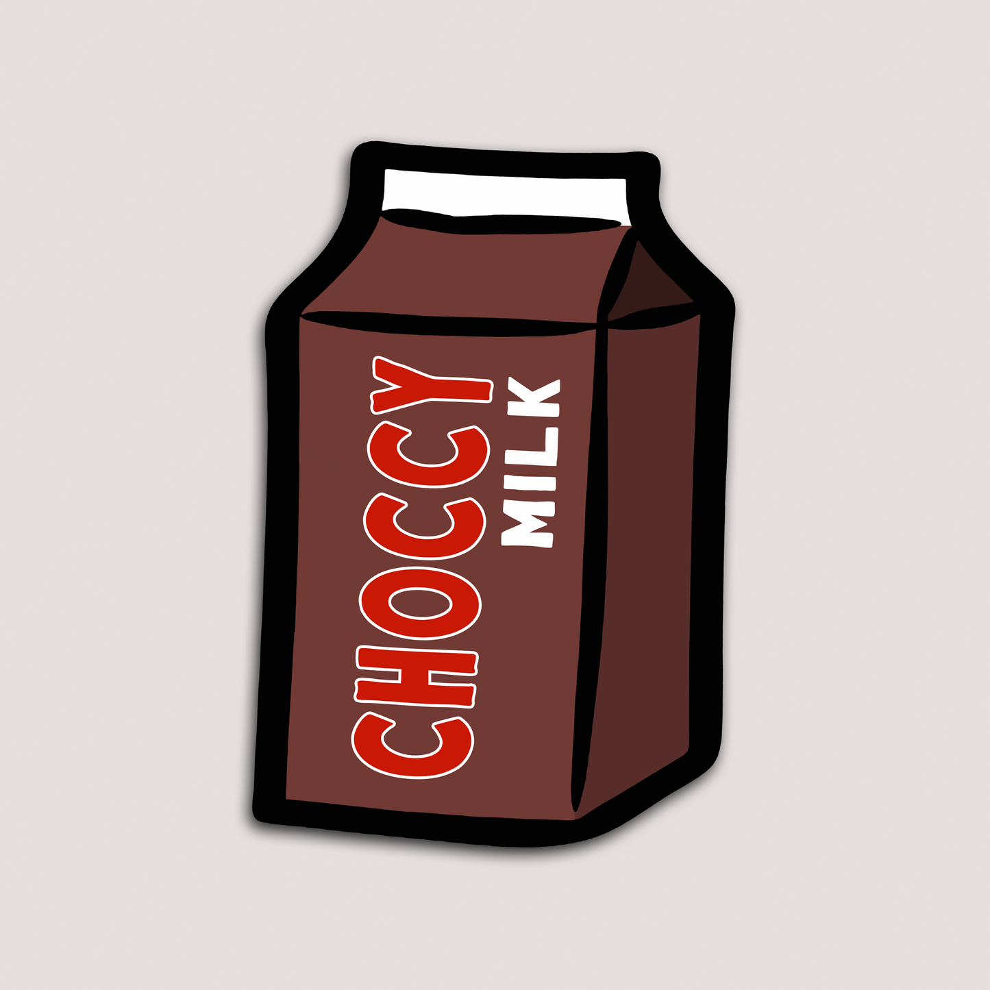 CHOCCY MILK STICKER