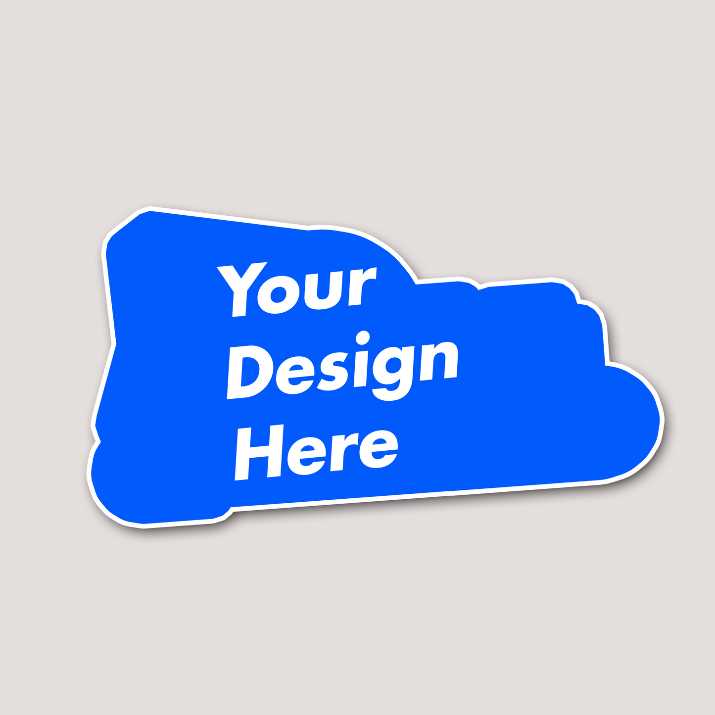 CUSTOM SHAPE STICKERS