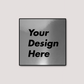 CHROME SQUARE STICKERS