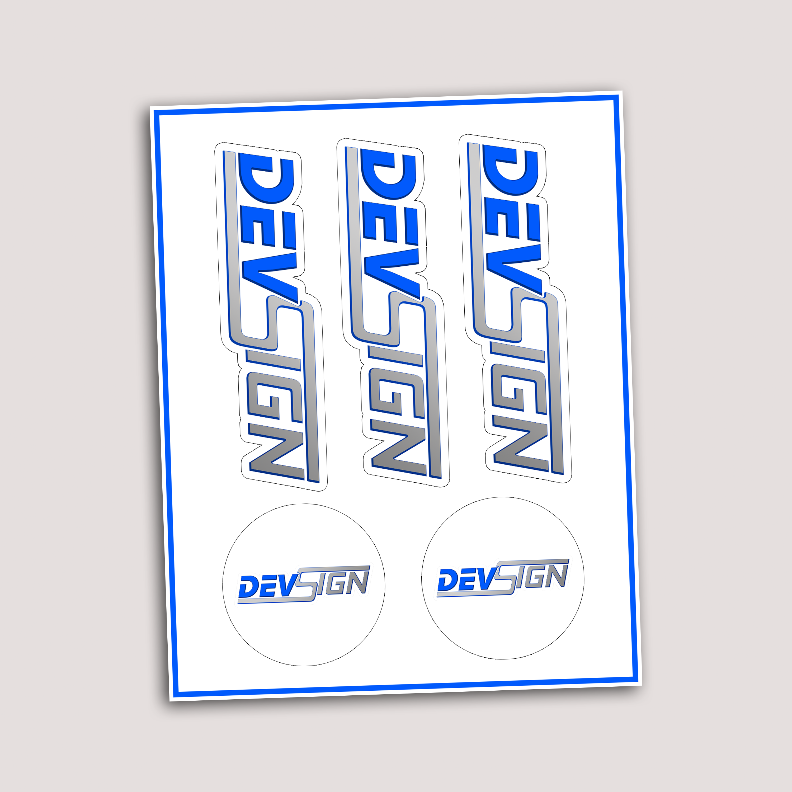 STICKER SHEETS – DEVL Designs Australia