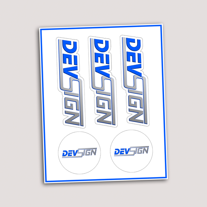 Def Salv Sticker STICKER SHEETS – DEVL Designs Australia