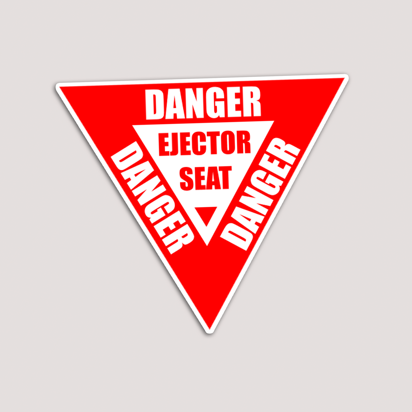 EJECTOR SEAT STICKER