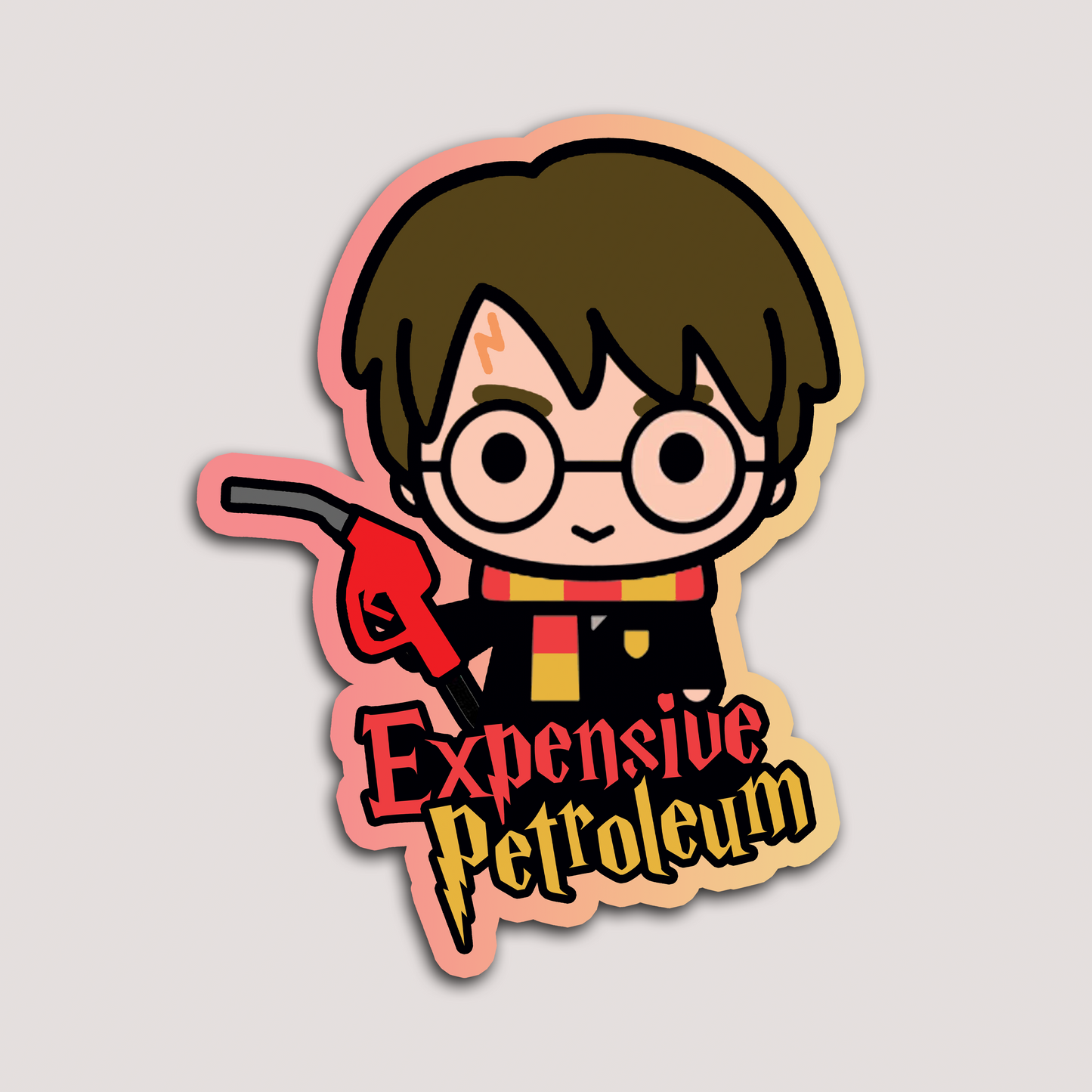 EXPENSIVE PETROLEUM STICKER