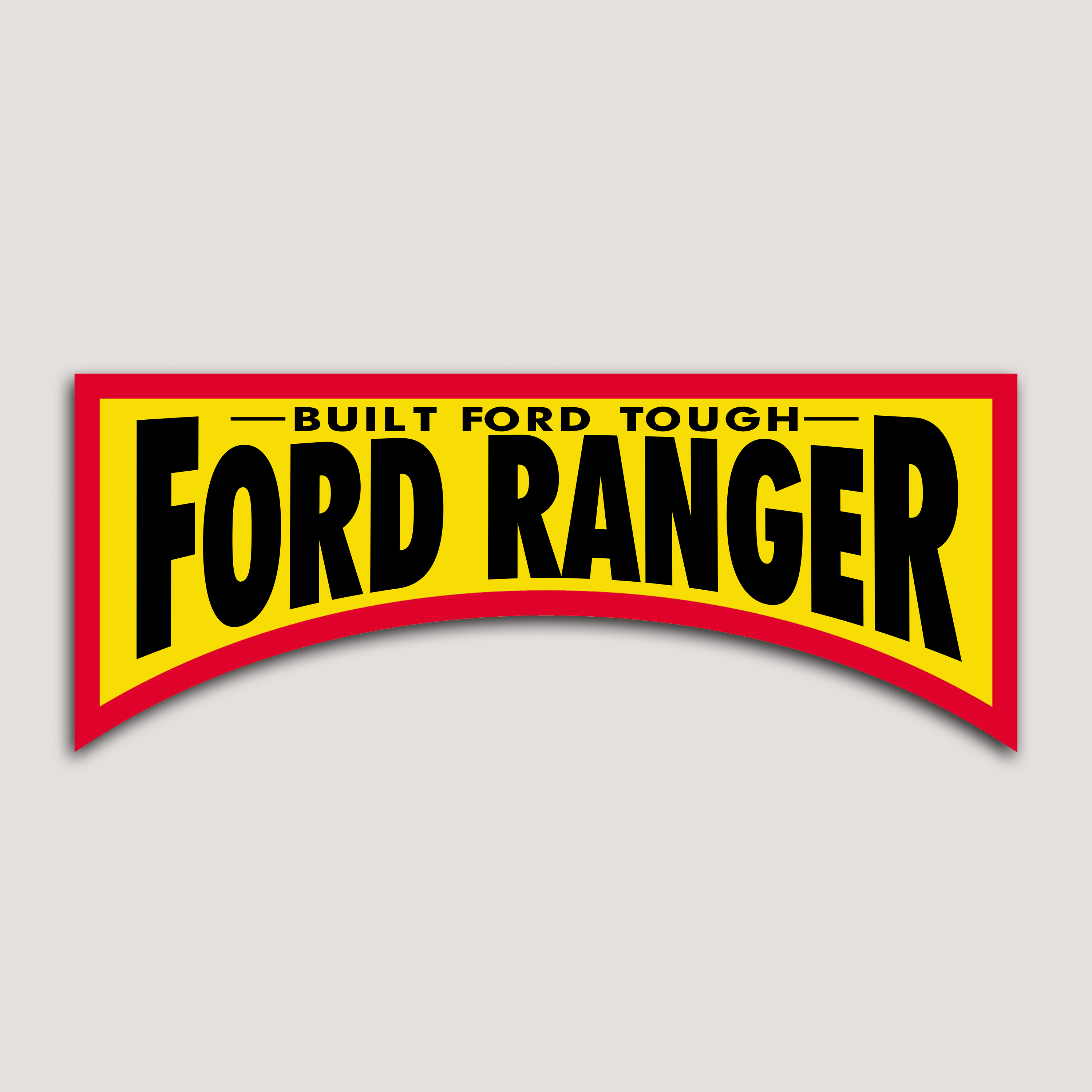 FORD RANGER 4X4 STICKER – DEVL Designs Australia