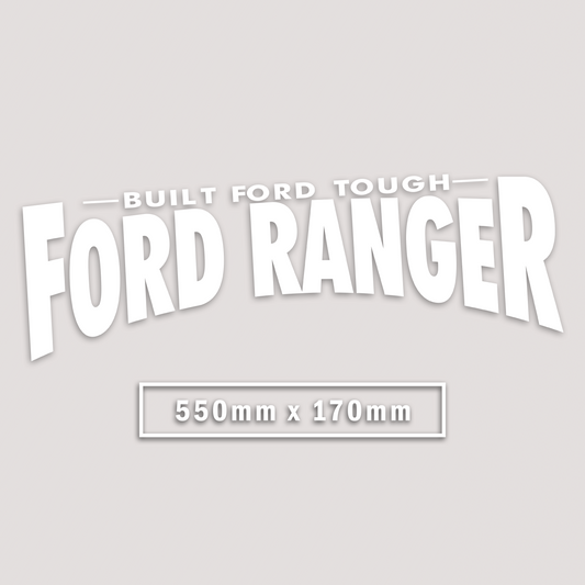 FORD RANGER WINDOW BANNER STICKER