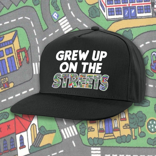 GREW UP ON THE STREETS SNAPBACK